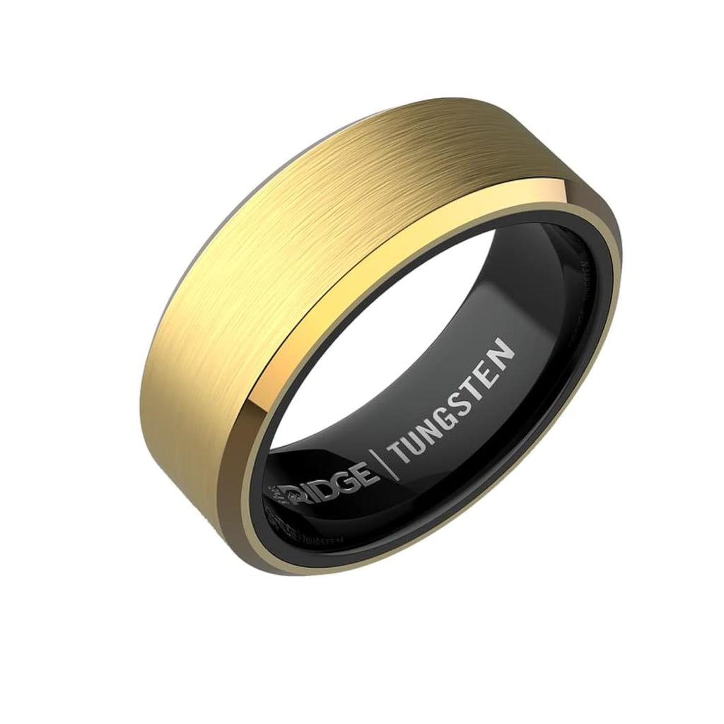 Bold Tungsten Ring 8mm