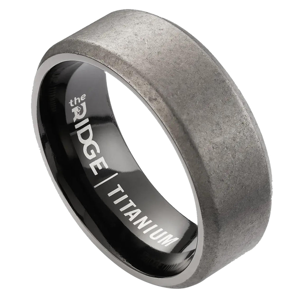 Bold Tungsten Ring 8mm