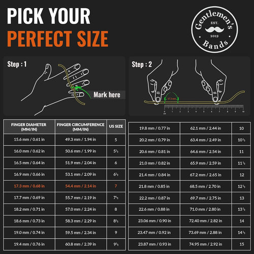 Black Meteorite Hammered Band | Luxury Set