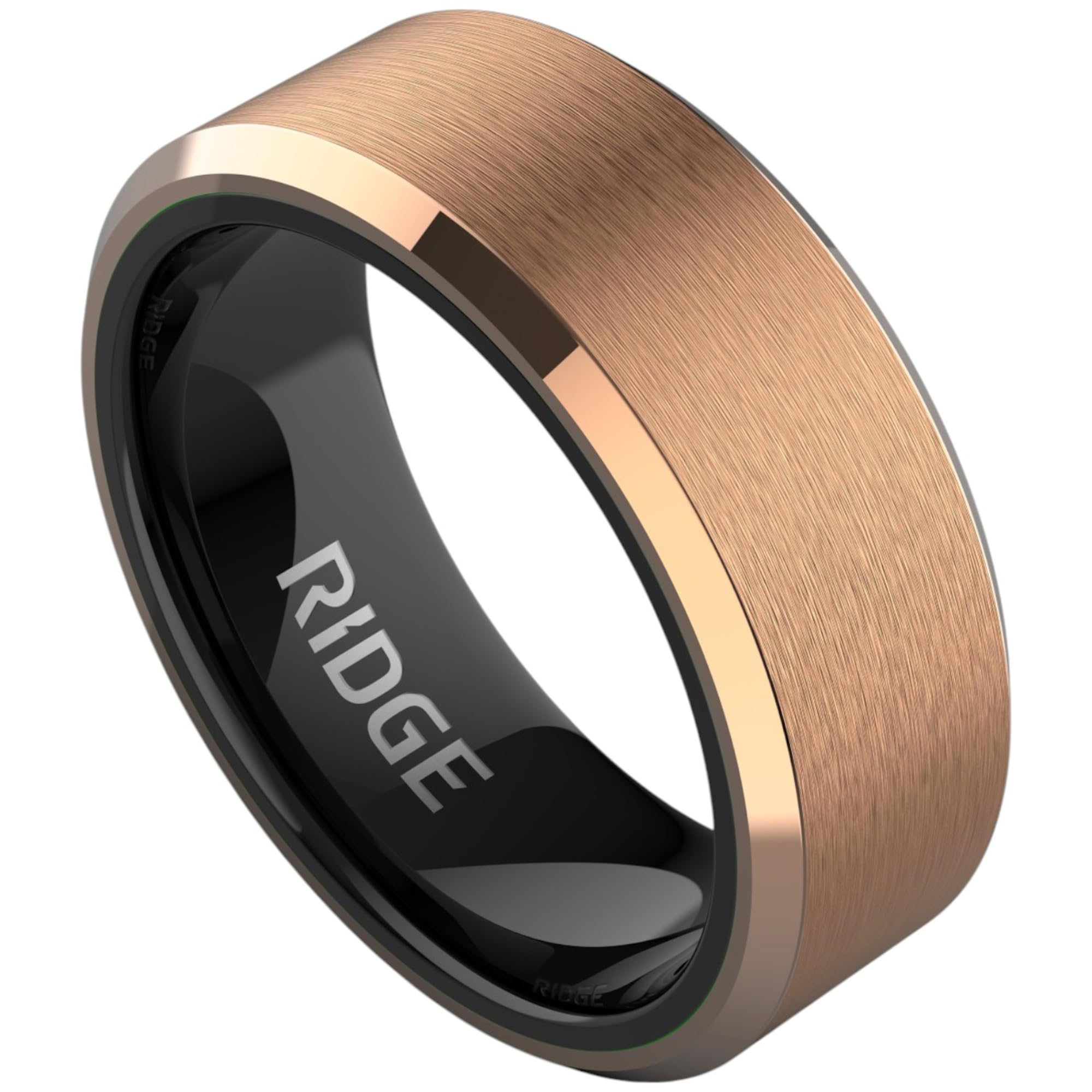 Bold Tungsten Ring 8mm